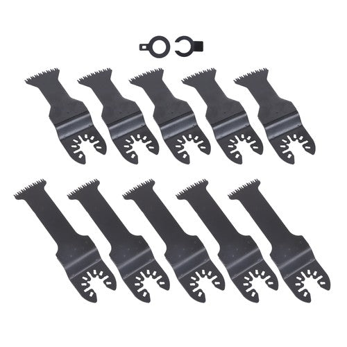 DURAFORCE Oscillating Multitool Blades Kit 10 PCS Japanese Tooth Saw Blades Extra-Long