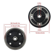 DURAFORCE 41038-1226 41038-1227 Rear Brake Drum For Kawasaki Mule 2500 2510 2520