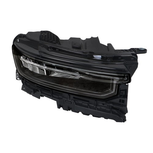 DURAFORCE Headlight Replacement For Jeep Grand Cherokee 2021-2022 RH w/o Animation Black