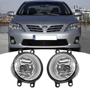 DURAFORCE For 2011 2012 2013 Toyota Corolla Front Bumper Pair H11 Fog Lights Lamps LH&RH