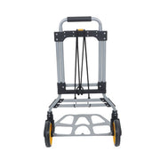 DURAFORCE 264Lb Capacity Alloy Steel Folding Trolley Heavy-Duty Luggage Trolley Cart