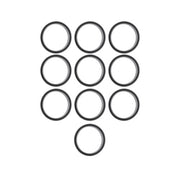DURAFORCE 10Pcs 6707-2RS Bearings 35×44×5mm Double Rubber Seals Deep Groove Ball Bearing