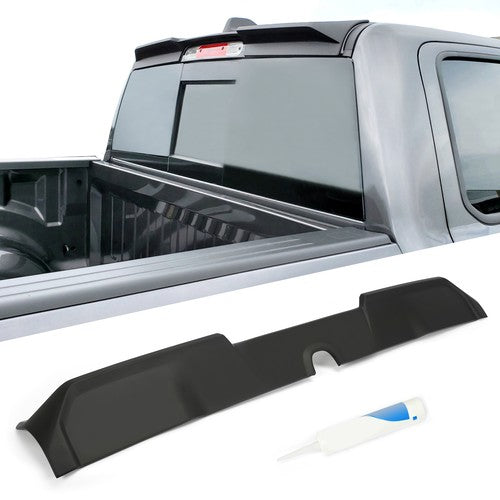 DURAFORCE Roof Spoiler Wing for Dodge Ram 1500 Truck Crew Cab 2019 2023 2024 Matte Black