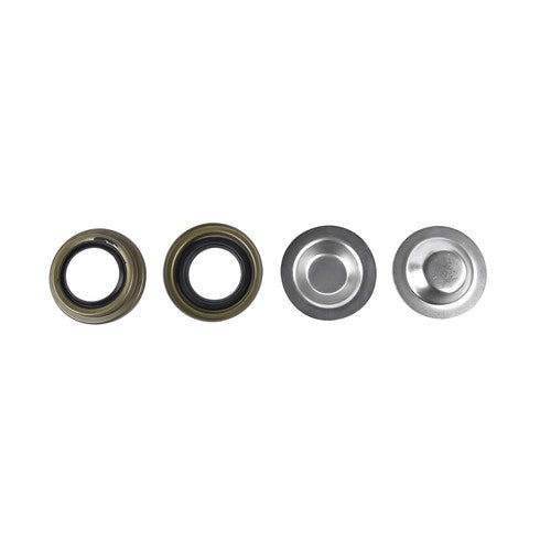 DURAFORCE Front Axle King Pin Rebuild Kit For Dodge W250 W300 Bearing Bushing Spring Seal