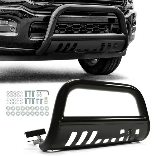 DURAFORCE Brush Bull Bar Push Front Bumper Grille Guard for 2009 2023 Dodge Ram 1500