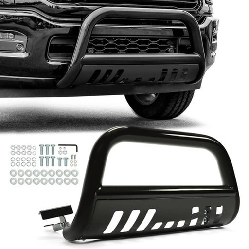DURAFORCE Brush Bull Bar Push Front Bumper Grille Guard for 2009 2023 Dodge Ram 1500