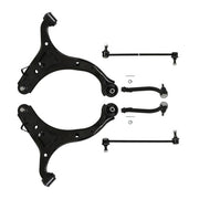 DURAFORCE For Kia 11-13 Hyundai 10-12 Front Lower Control Arms Tierods Sway Bars Kit New