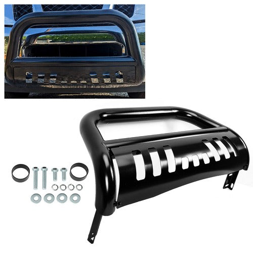 Bull Bar Black Push Bumper Grille Guard for 2004-2015 Nissan Titan Armada