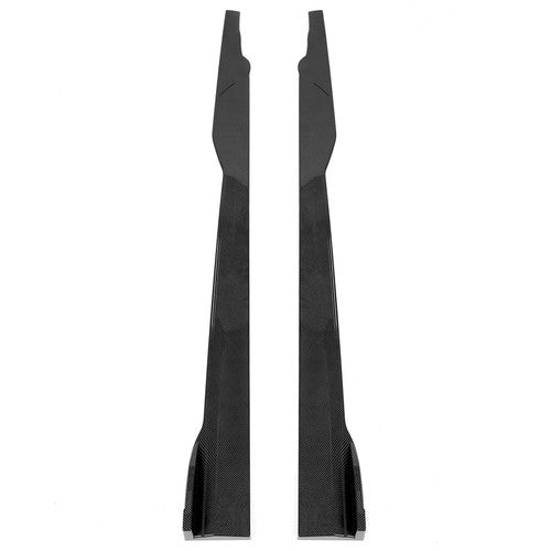 For Dodge Charger SRT RT 2015-2023 Carbon Fiber Look Side Skirt Rocker Panels