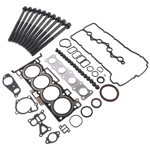 DURAFORCE G4KH Engine Overhaul Gasket Kit with Head Bolts for Hyundai Sonata Kia Optima EX