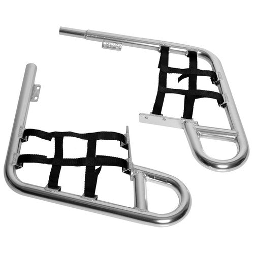 DURAFORCE Silver Nerf Bars For Honda TRX 250X 1987-88 TRX 300EX 300X 93-09 - Aluminum