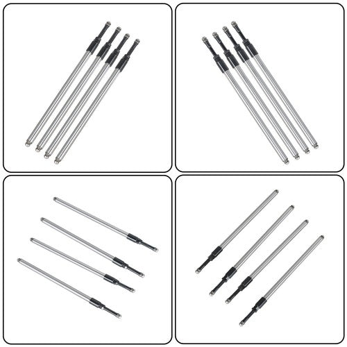 DURAFORCE Adjustable Pushrods Kit Set Fit For Evo Evolution Big Twin Dyna FXST 1984-1999