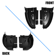 DURAFORCE Pair Cab Corners For 2002-2008 Dodge Ram Quad Cab 1500 2500 3500 Left & Right