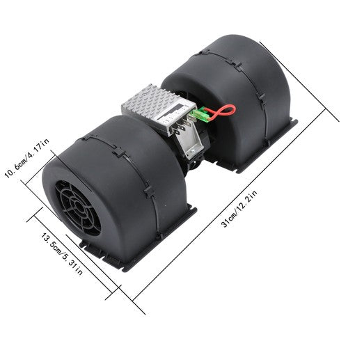 DURAFORCE Blower Motor Assembly For John Deere 317G 329E 331G 333E 333G 332E