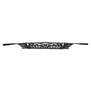 DURAFORCE Front Bumper Upper Grille w/ Chrome Trim for 2016 2017 for Honda Accord EX