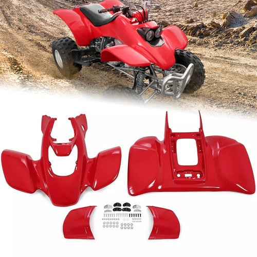 DURAFORCE For Honda TRX 400EX TRX400EX 1999-2004 ABS Front+Rear plastic Fender #11743-12
