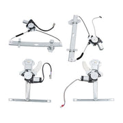 DURAFORCE 4Pcs For Honda Accord 1998-2002 Power Window Regulator Front & Rear w/Motor NEW