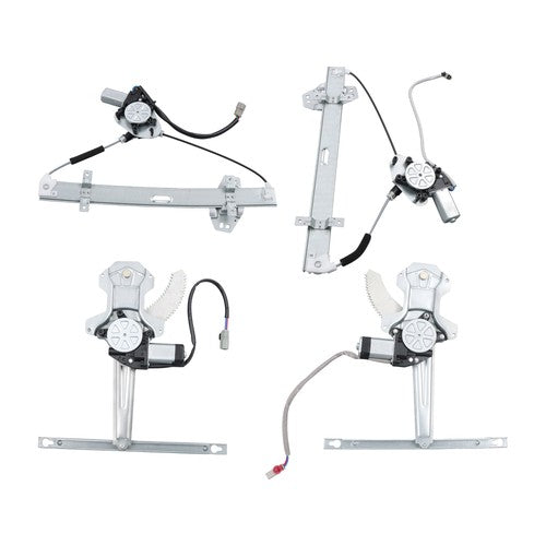 DURAFORCE 4Pcs For Honda Accord 1998-2002 Power Window Regulator Front & Rear w/Motor NEW