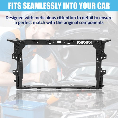 Black Front Radiator Support Core Frame For Hyundai Elantra 2019-2020 64101F3500