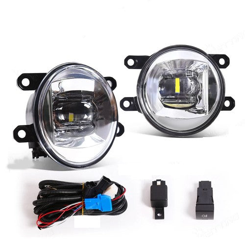 DURAFORCE LED Fog Driving Lights Set For 2021-2025 2023 TY Sienna Harness Switch Kits Pair