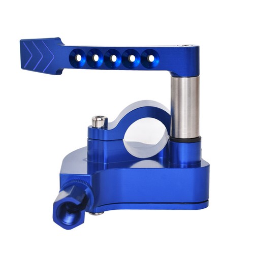 DURAFORCE BILLET THUMB THROTTLE ASSEMBLY BLUE FOR YAMAHA BANSHEE YFZ RAPTOR 350 660 700 US
