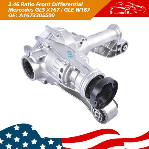 DURAFORCE Front Differential A1673305500 3.46 Ratio for Mercedes GLS GLE W167 2020-2025