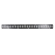 DURAFORCE Heavy Duty 6 Pack 5FT E Track Rails Carbon Steel Black Powder Coated Universal