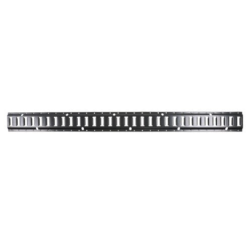 DURAFORCE Heavy Duty 6 Pack 5FT E Track Rails Carbon Steel Black Powder Coated Universal