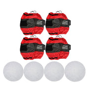 DURAFORCE For Red 420D And Black 600D Tyre Bags W/ Handheld Dust Cover New 4Pcs Tyre Cases