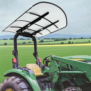 DURAFORCE Tuff Top Tractor Canopy White For ROPS 52" X 52" w/ Mounting Accessories