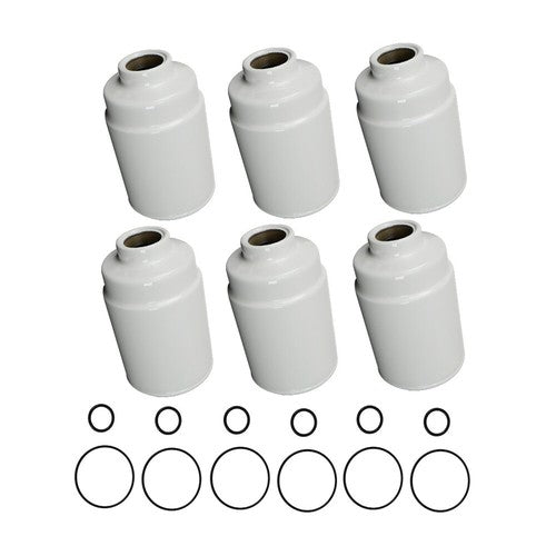 DURAFORCE For Duramax 6.6L 2001-2016 Engine 6X TP3018 Fuel Filter TP3012 19305685 12664429
