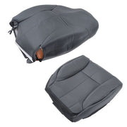 DURAFORCE Black Driver Bottom & Top Seat Cover For Dodge Ram 1500 2500 3500 SLT 1998-2002