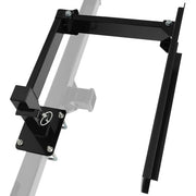 DURAFORCE For Grilling Universal Powder Coated Black Bumper-Mounted Swing Arm Assembly