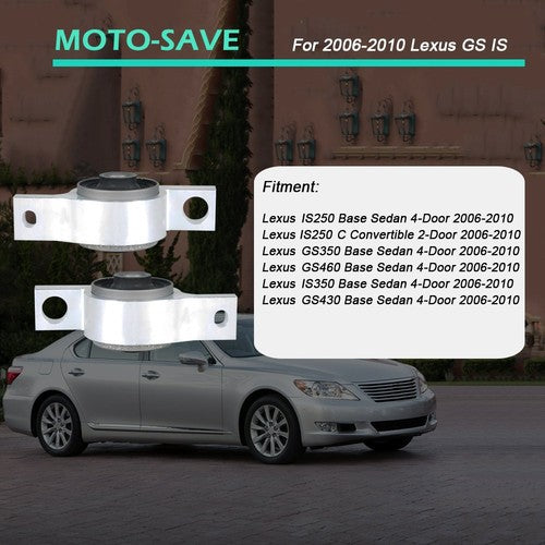 DURAFORCE For Lexus IS GS 2006-2010 Front Left Right Lower Control Arm Bushing Kit A Pair