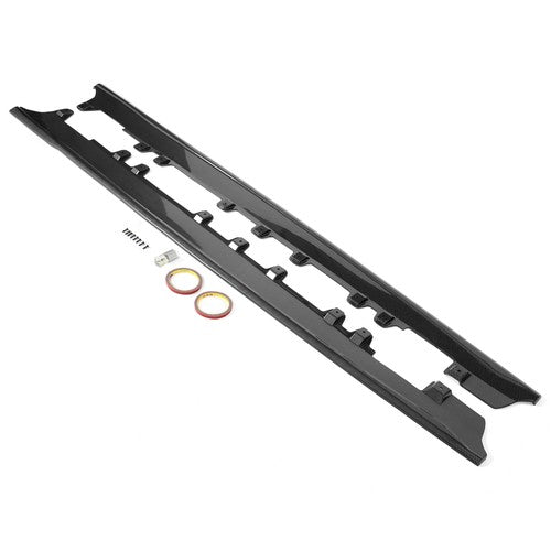 Carbon Fiber Color Side Skirt Rocker Panels For 2020-Up Toyota Supra A90