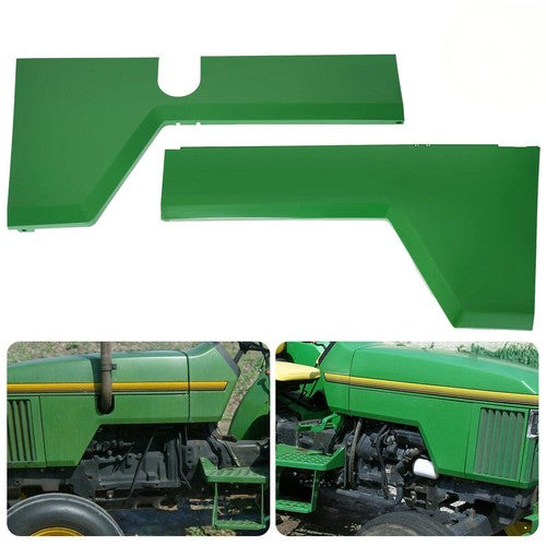 DURAFORCE Pair Left+Right ABS Hood Side Panel For John Deere 5200 5300 5300N 5400 5500