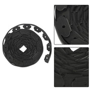 DURAFORCE 60 FT L-shaped Landscape Edging Border Kit No-Dig Garden Edge Lawn Border 1.5"