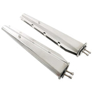 DURAFORCE For Semi Truck 30"Straight Mud Flap Hanger Stainless Steel 1 1/8 Bolt Tapered US
