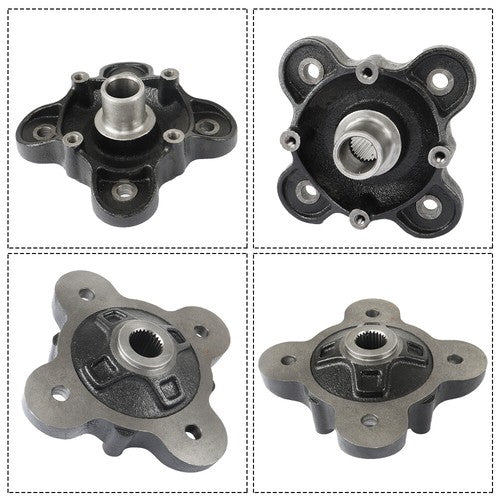 DURAFORCE Black Rear Wheel Hub 5142964-067 fits For Polaris Brutus Crew Ranger 2013-2019