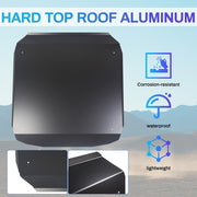 DURAFORCE Aluminum UTV Roof Hard Top For 2014-2023 Polaris RZR 900 1000 Turbo 2 seat Black