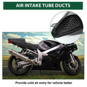 DURAFORCE Ram Air Intake Tube Ducts For Suzuki 01-03 GSXR600 01-02 GSXR1000 00-03 GSXR750