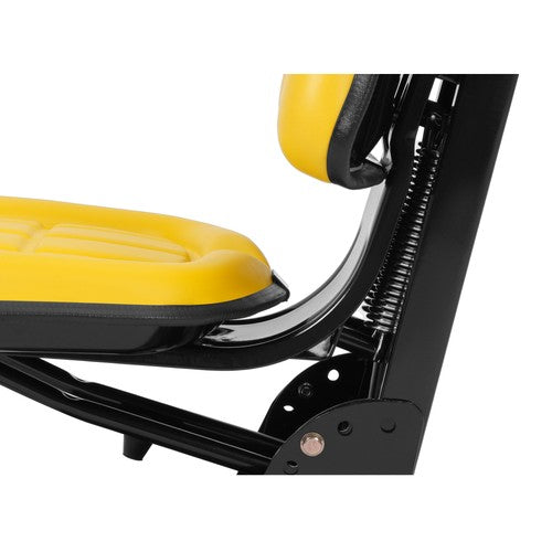 DURAFORCE Yellow Tractor Suspension Seat For John Deere 5200 5210 5300 Massey Ferguson