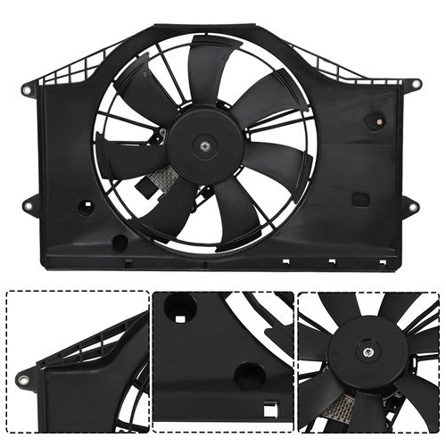 DURAFORCE Radiator Cooling Fan Assembly For Honda Civic 2016-2020 1.5L 624610 HO3115173
