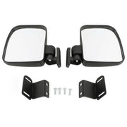 DURAFORCE New Durable Plastic Side Rear View Mirror Set For Polaris Ranger XP 900 2013-up