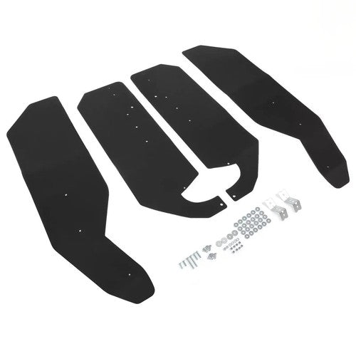 DURAFORCE Fender Flares Mud Flaps W/Hardware Kits Fit Can-Am Maverick Max 1000 2013-18 4PC