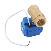 DURAFORCE Solid Motorized Ball Valve 1in Standard Port Brass 9-24V NC Auto Return