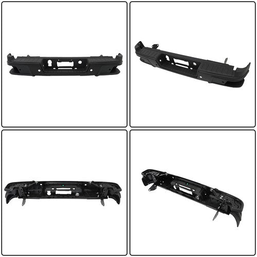 DURAFORCE Rear Step Bumper Assembly For 2019 2020 2021 GMC Canyon Chevy Colorado GM1103205