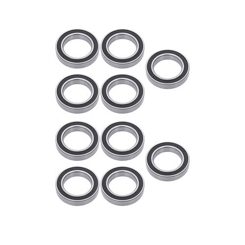 DURAFORCE 10Pcs 6908-2RS Bearings 40×62×12mm Double Rubber Seals Deep Groove Ball Bearing