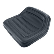 DURAFORCE Low Back Seat Black For Lawn Mower & Tractors & Carriages Universal LMS2002