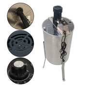 DURAFORCE 1300RPM Electric Honey Extractor Beekeeping Equipment Stainless Steel 2/4 Frames